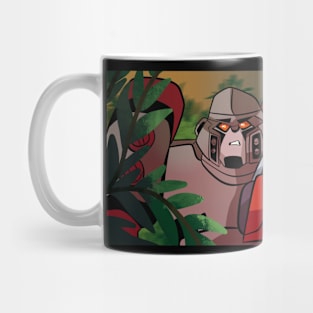 Optimus and megatron tfa style Mug